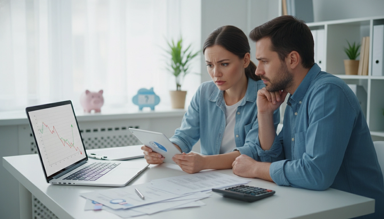Un dossier administratif avec une calculatrice pour gérer les allocations familiales trop-perçu remboursement que faire efficacement.