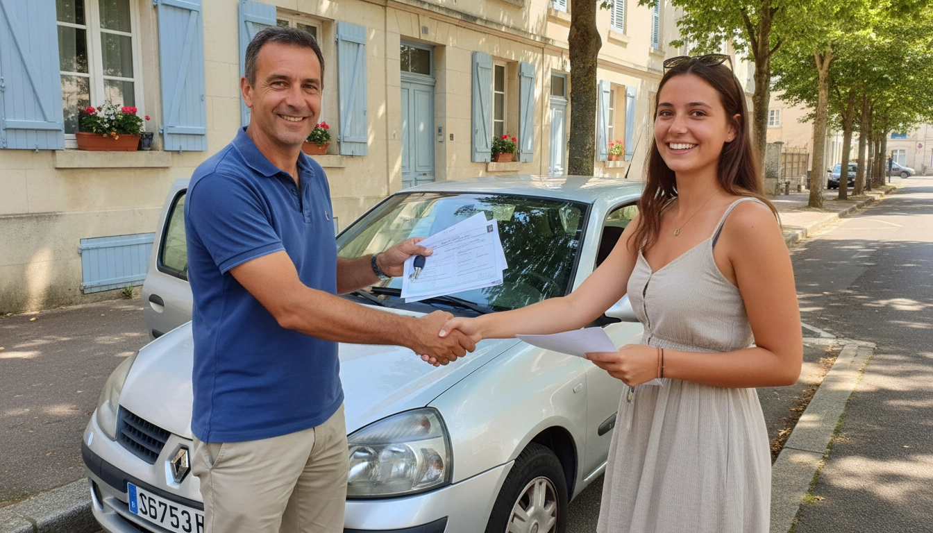 Achat de véhicule d'occasion entre particuliers nécessitant un changement de titulaire