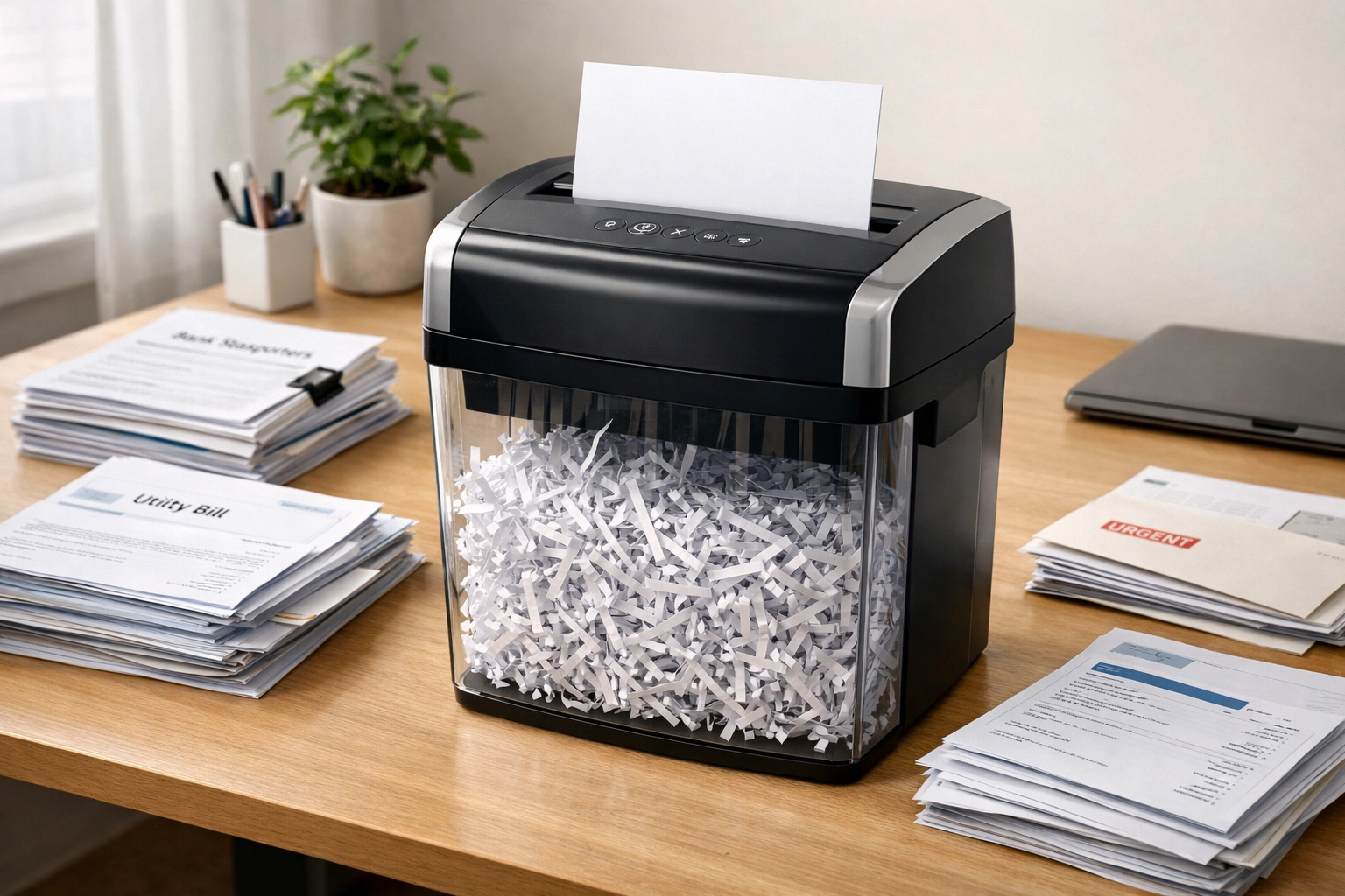 Choisir un destructeur de documents papier particulier adapté à un bureau à domicile