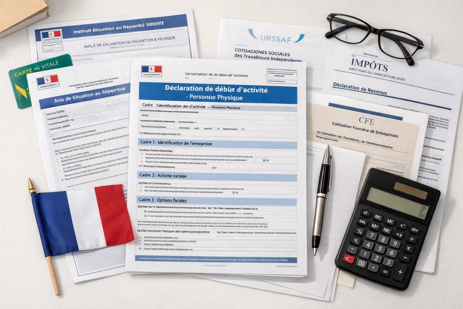 Documents administratifs nécessaires pour créer une micro-entreprise en France