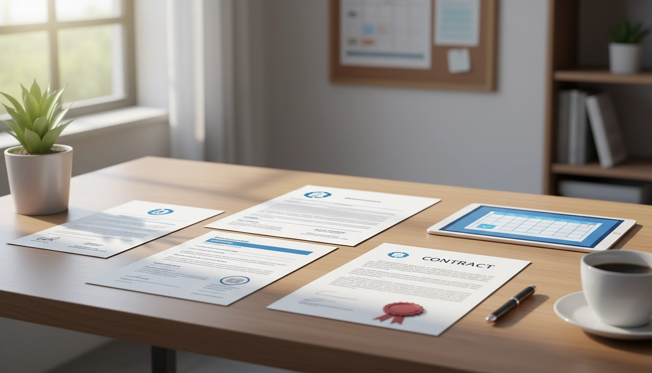 Checklist complète des documents nécessaires pour créer une micro-entreprise avec tous les formulaires administratifs
