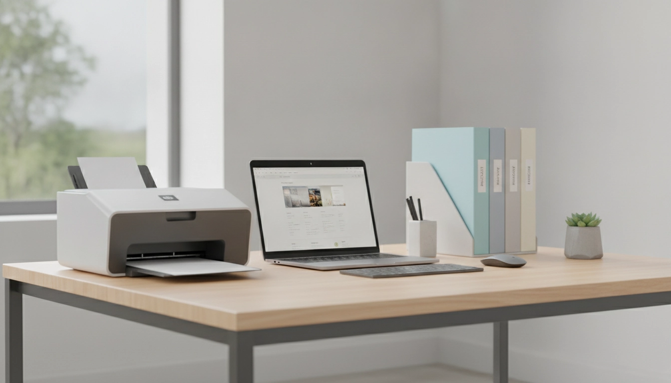 Processus de numérisation documents administratifs valeur légale dans un bureau moderne