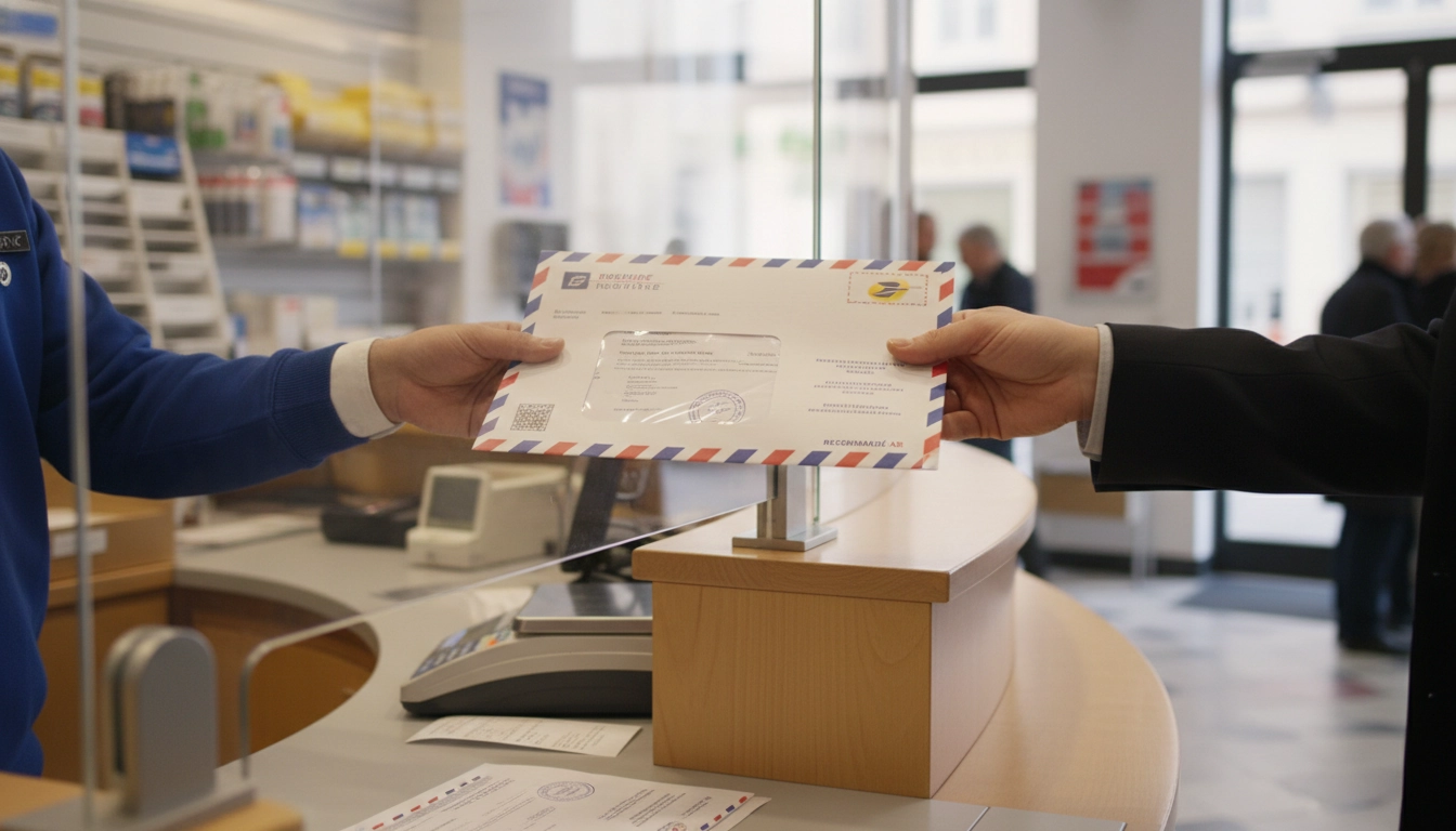 Envoi d'un recours gracieux en lettre recommandée avec accusé de réception pour contester une décision administrative